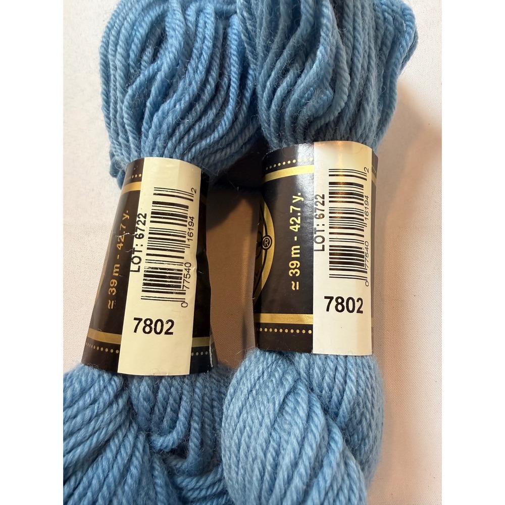 Brunswick Needlepoint Tapestry Yarn Lot 15 Skeins 100% Virgin Wool Vintage USA
